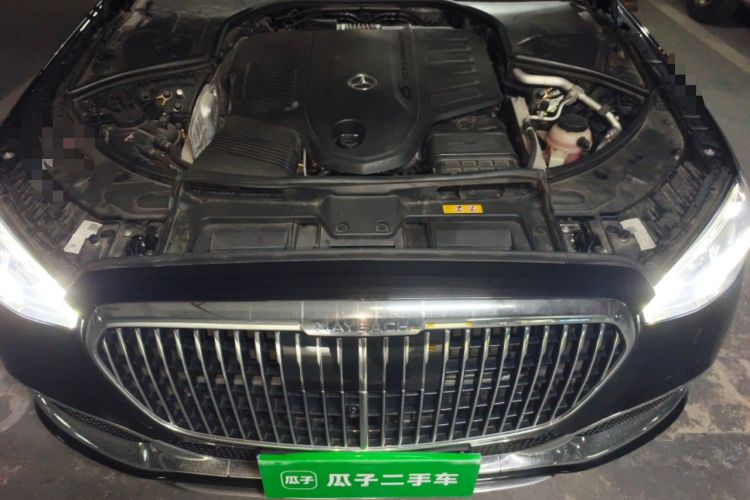 Used Mercedes-Benz Maybach S-Class 2023 S 480 4MATIC Engine Bay
