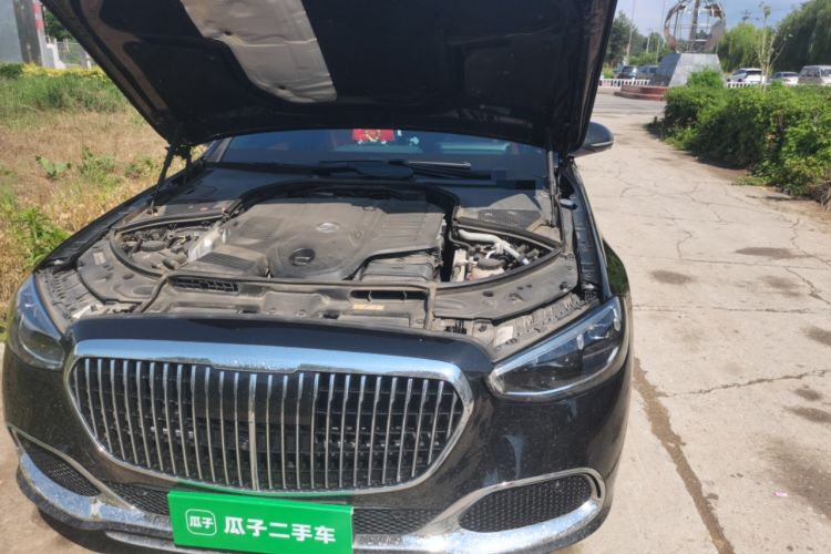 Used Mercedes-Benz Maybach S-Class 2023 S 480 4MATIC Engine Bay Left