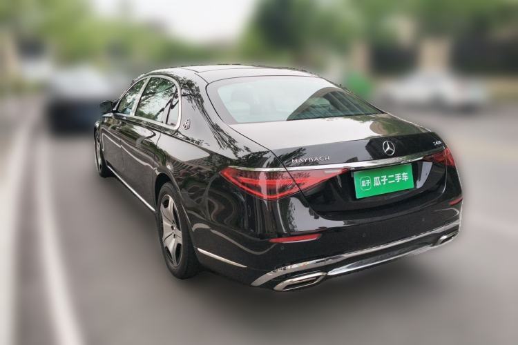 Used Mercedes-Benz Maybach S-Class 2023 S 480 4MATIC Rear Left 45 Deg