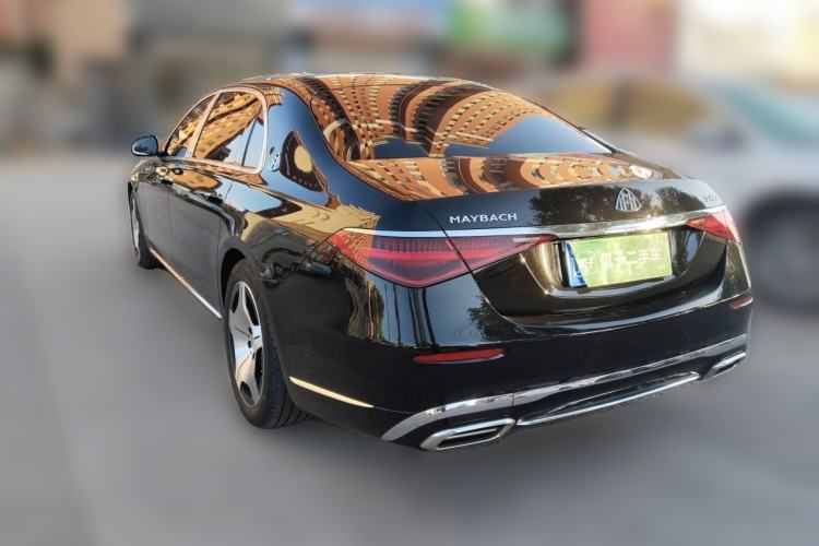 Used Mercedes-Benz Maybach S-Class 2023 S 480 4MATIC Rear Left 45 Deg