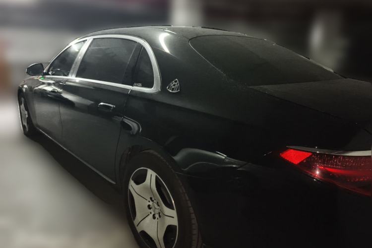 Used Mercedes-Benz Maybach S-Class 2023 S 480 4MATIC Rear Left 45 Deg