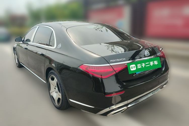 Used Mercedes-Benz Maybach S-Class 2023 S 480 4MATIC Rear Left 45 Deg