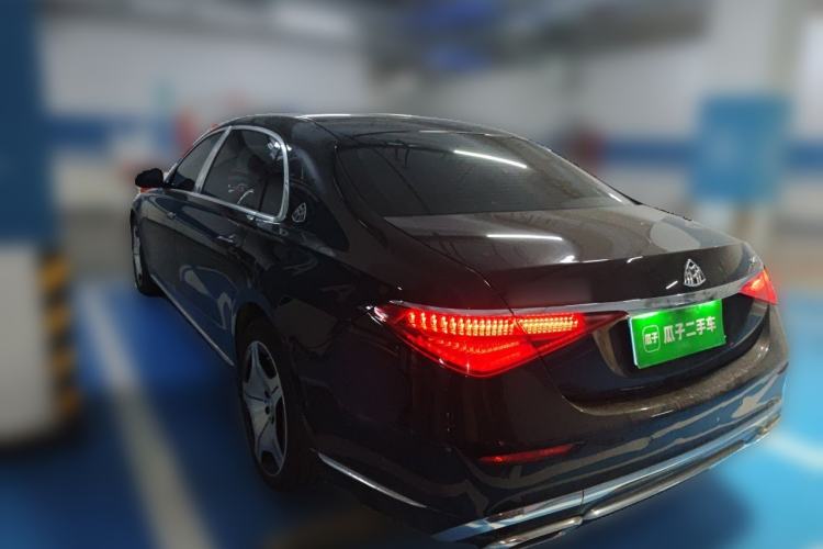 Used Mercedes-Benz Maybach S-Class 2023 S 480 4MATIC Rear Left 45 Deg