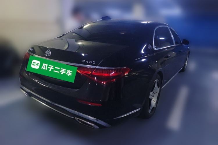 Used Mercedes-Benz Maybach S-Class 2023 S 480 4MATIC Rear Right 45 Deg