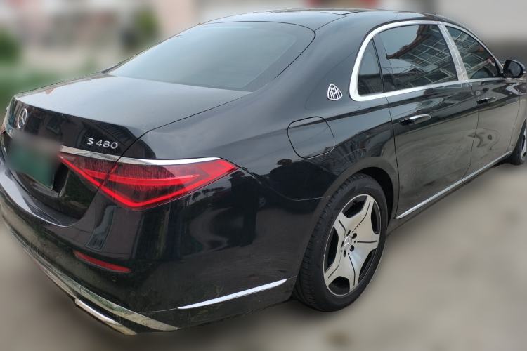 Used Mercedes-Benz Maybach S-Class 2023 S 480 4MATIC Rear Right 45 Deg