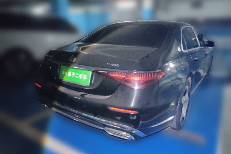 Used Mercedes-Benz Maybach S-Class 2023 S 480 4MATIC Rear Right 45 Deg
