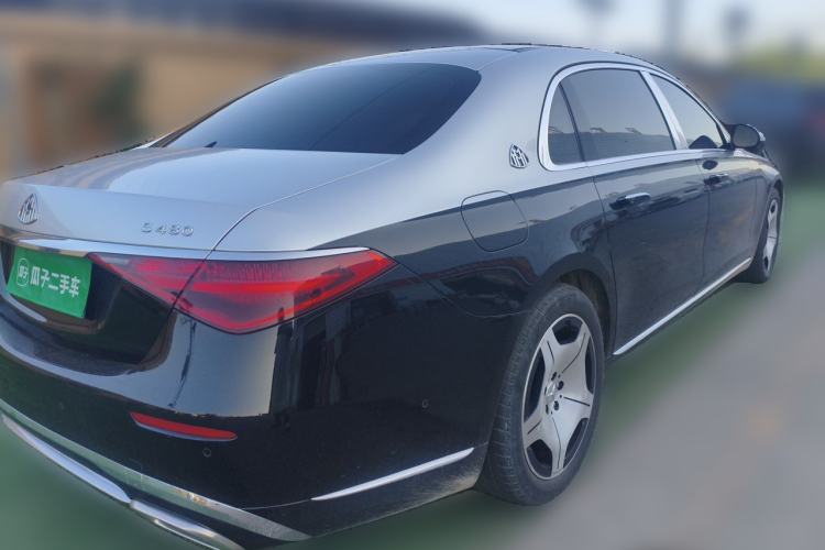Used Mercedes-Benz Maybach S-Class 2023 S 480 4MATIC Rear Right 45 Deg