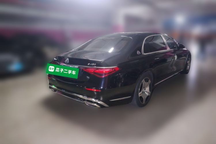 Used Mercedes-Benz Maybach S-Class 2023 S 480 4MATIC Rear Right 45 Deg
