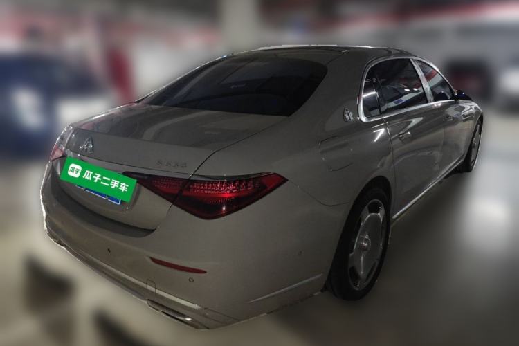 Used Mercedes-Benz Maybach S-Class 2023 S 480 4MATIC Rear Right 45 Deg