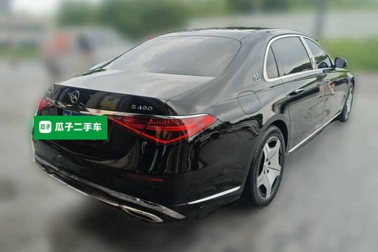 Used Mercedes-Benz Maybach S-Class 2023 S 480 4MATIC Rear Right 45 Deg