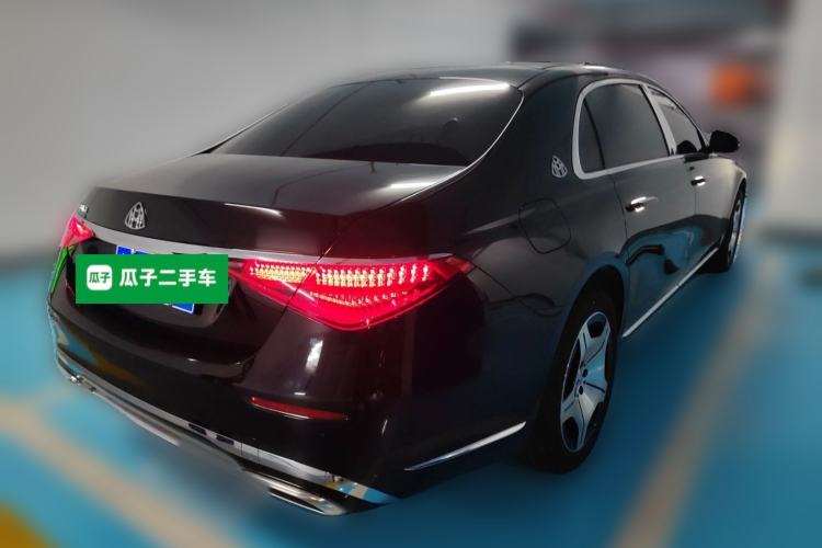 Used Mercedes-Benz Maybach S-Class 2023 S 480 4MATIC Rear Right 45 Deg