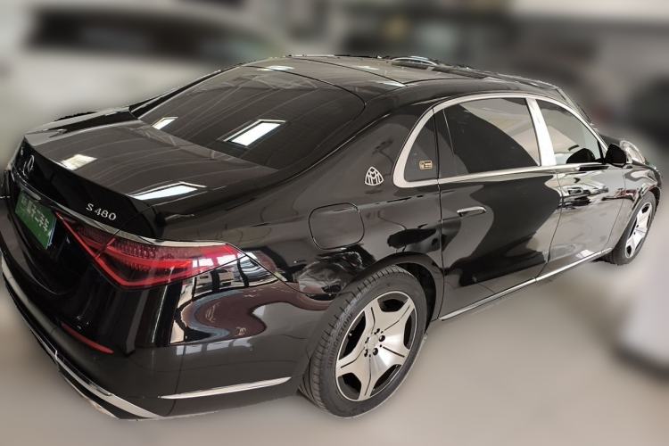 Used Mercedes-Benz Maybach S-Class 2023 S 480 4MATIC Rear Right 45 Deg