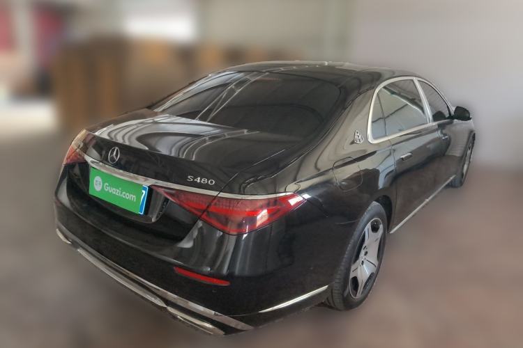 Used Mercedes-Benz Maybach S-Class 2023 S 480 4MATIC Rear Right 45 Deg