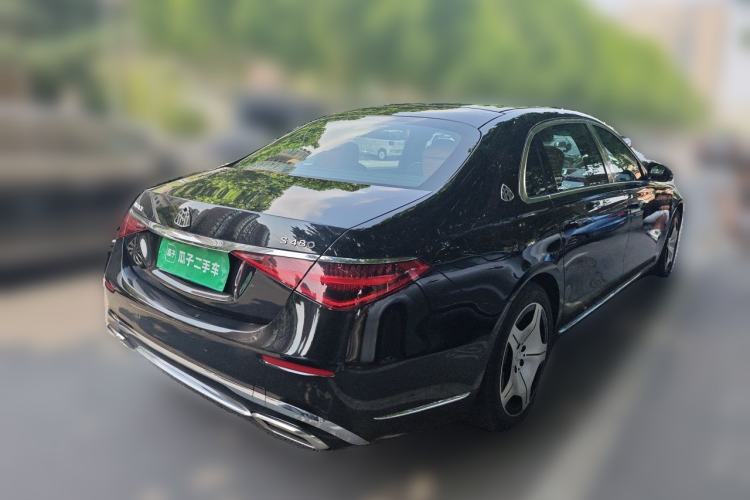 Used Mercedes-Benz Maybach S-Class 2023 S 480 4MATIC Rear Right 45 Deg