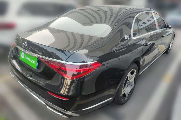 Used Mercedes-Benz Maybach S-Class 2023 S 480 4MATIC Rear Right 45 Deg