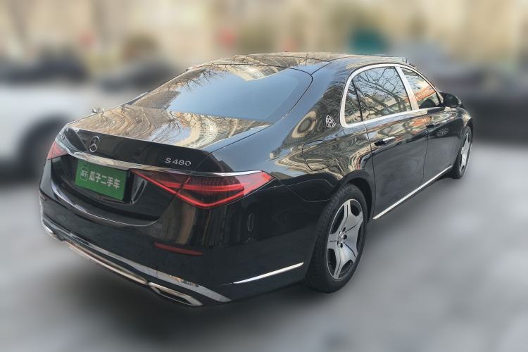Used Mercedes-Benz Maybach S-Class 2023 S 480 4MATIC Rear Right 45 Deg