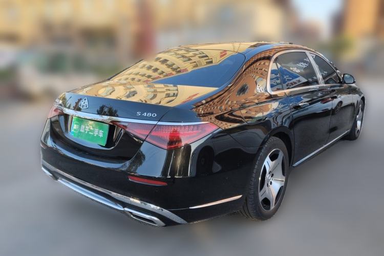 Used Mercedes-Benz Maybach S-Class 2023 S 480 4MATIC Rear Right 45 Deg