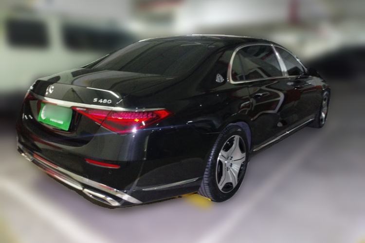 Used Mercedes-Benz Maybach S-Class 2023 S 480 4MATIC Rear Right 45 Deg
