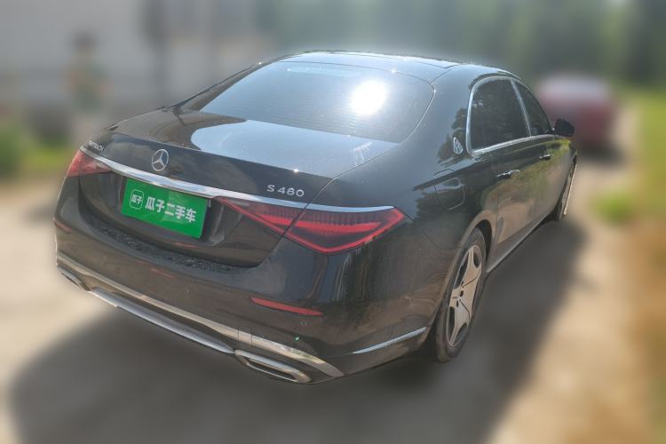 Used Mercedes-Benz Maybach S-Class 2023 S 480 4MATIC Rear Right 45 Deg