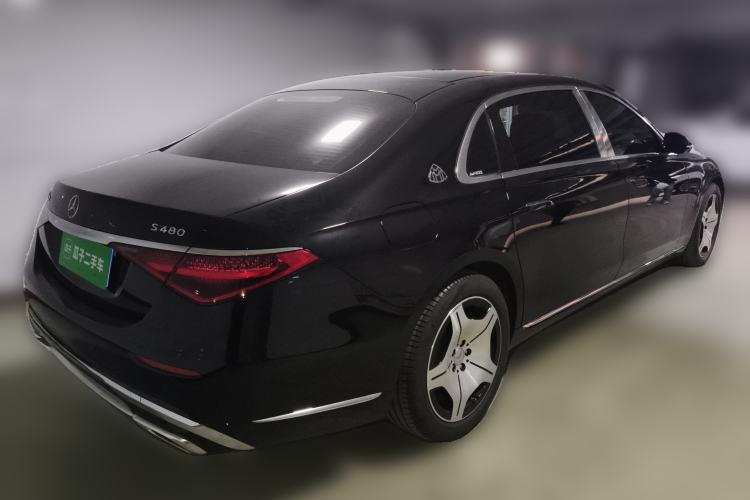 Used Mercedes-Benz Maybach S-Class 2023 S 480 4MATIC Rear Right 45 Deg