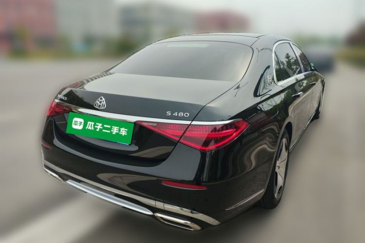 Used Mercedes-Benz Maybach S-Class 2023 S 480 4MATIC Rear Right 45 Deg