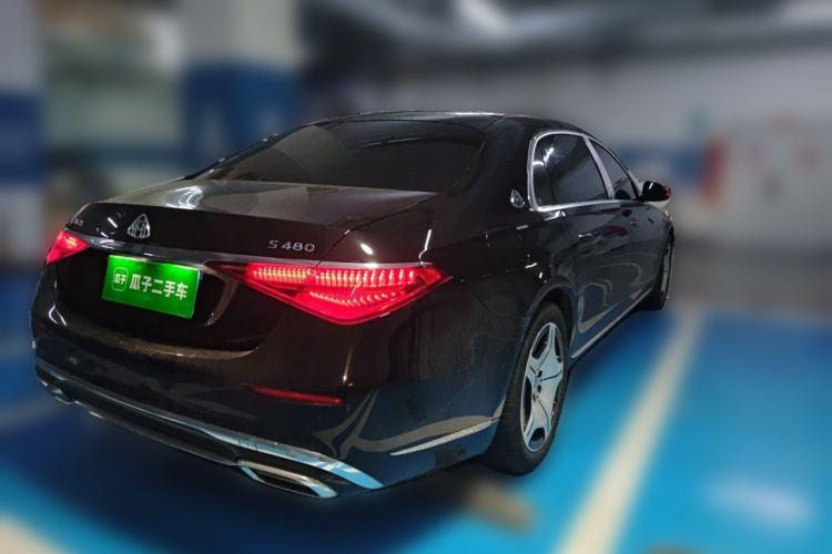 Used Mercedes-Benz Maybach S-Class 2023 S 480 4MATIC Rear Right 45 Deg