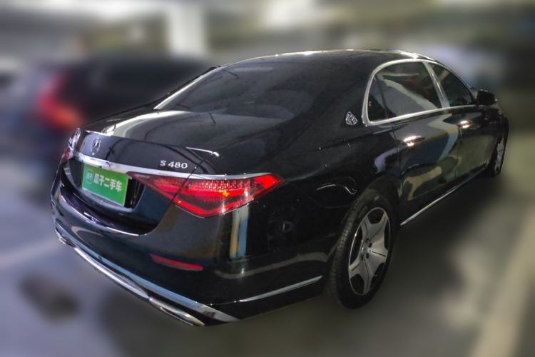 Used Mercedes-Benz Maybach S-Class 2023 S 480 4MATIC Rear Right 45 Deg