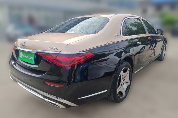 Used Mercedes-Benz Maybach S-Class 2023 S 480 4MATIC Rear Right 45 Deg