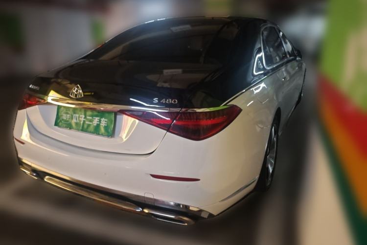 Used Mercedes-Benz Maybach S-Class 2023 S 480 4MATIC Rear Right 45 Deg