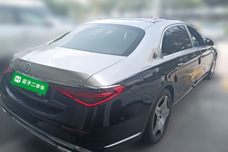 Used Mercedes-Benz Maybach S-Class 2023 S 480 4MATIC Rear Right 45 Deg