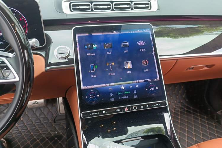 Used Mercedes-Benz Maybach S-Class 2024 Refresh S 480 4MATIC Audio And AC Panel
