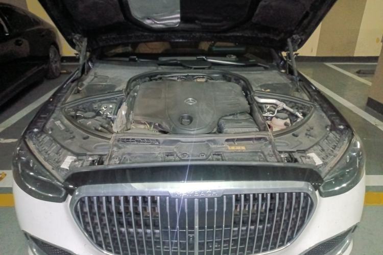 Used Mercedes-Benz Maybach S-Class 2024 Refresh S 480 4MATIC Engine Bay