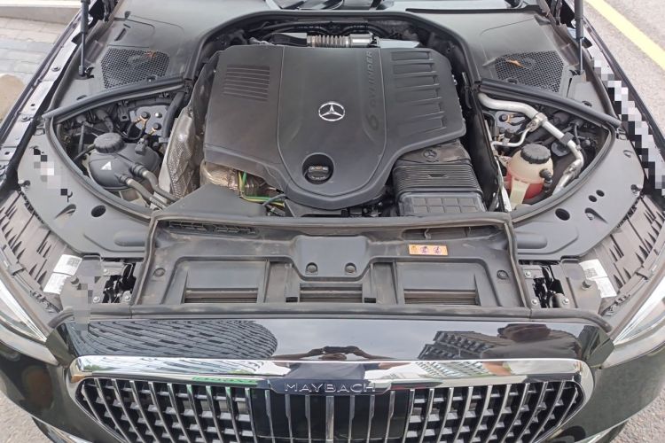 Used Mercedes-Benz Maybach S-Class 2024 Refresh S 480 4MATIC Engine Bay