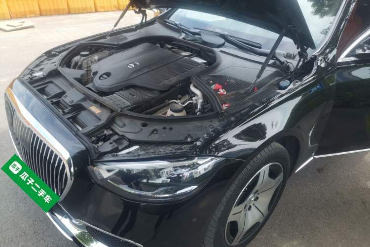 Used Mercedes-Benz Maybach S-Class 2024 Refresh S 480 4MATIC Engine Bay Left
