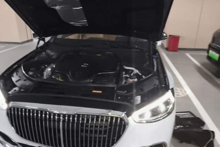 Used Mercedes-Benz Maybach S-Class 2024 Refresh S 480 4MATIC Engine Bay Left