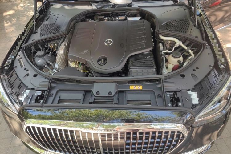 Used Mercedes-Benz Maybach S-Class 2024 Refresh S 480 4MATIC Engine Bay