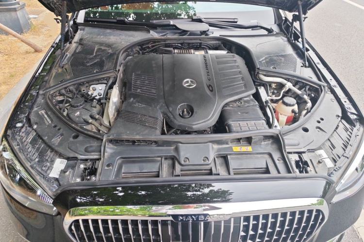 Used Mercedes-Benz Maybach S-Class 2024 S 480 4MATIC Engine Bay