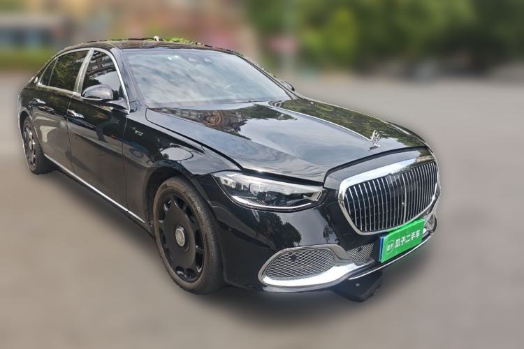 Used Mercedes-Benz Maybach S-Class 2024 Refresh S 480 4MATIC Front Right 45 Deg