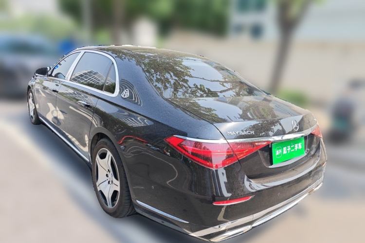 Used Mercedes-Benz Maybach S-Class 2024 Refresh S 480 4MATIC Rear Left 45 Deg