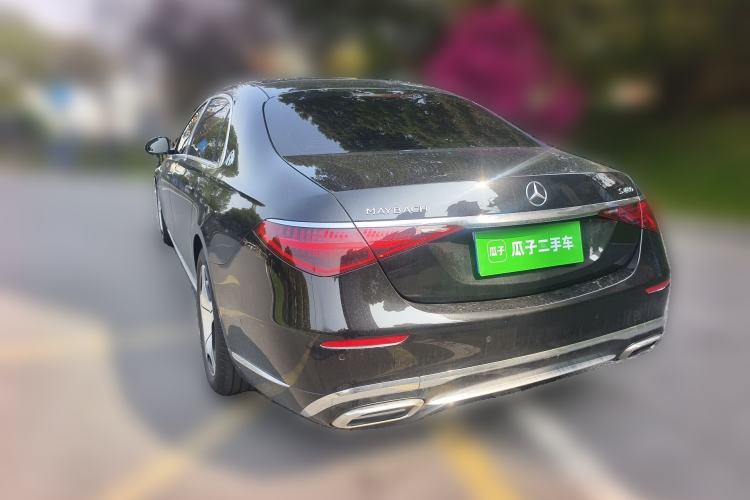 Used Mercedes-Benz Maybach S-Class 2024 Refresh S 480 4MATIC Rear Left 45 Deg