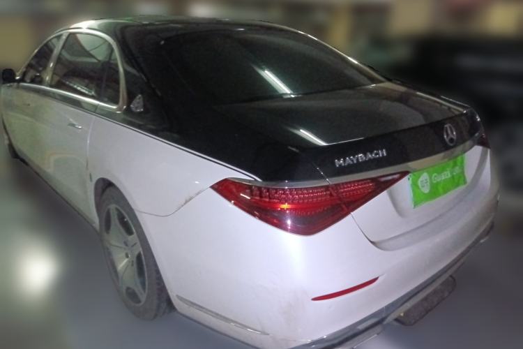 Used Mercedes-Benz Maybach S-Class 2024 Refresh S 480 4MATIC Rear Left 45 Deg