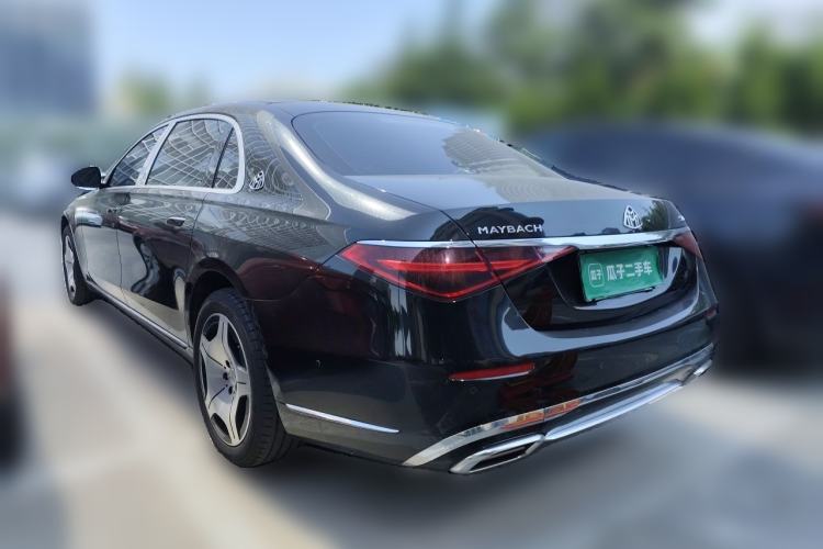 Used Mercedes-Benz Maybach S-Class 2024 Refresh S 480 4MATIC Rear Left 45 Deg