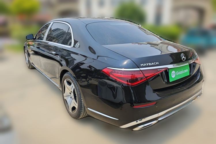 Used Mercedes-Benz Maybach S-Class 2024 Refresh S 480 4MATIC Rear Left 45 Deg