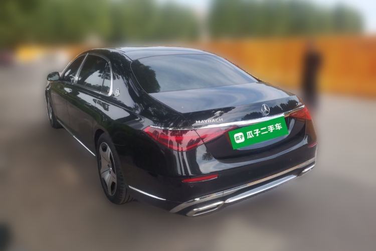 Used Mercedes-Benz Maybach S-Class 2024 Refresh S 480 4MATIC Rear Left 45 Deg