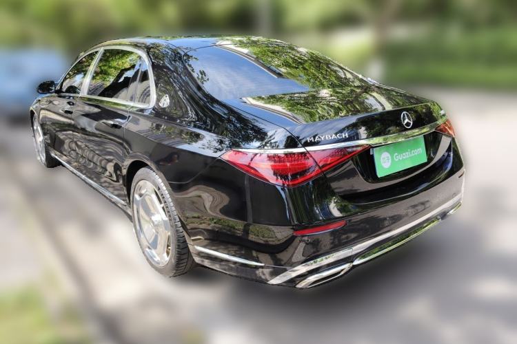 Used Mercedes-Benz Maybach S-Class 2024 Refresh S 480 4MATIC Rear Left 45 Deg