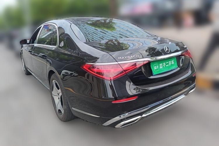 Used Mercedes-Benz Maybach S-Class 2024 Refresh S 480 4MATIC Rear Left 45 Deg