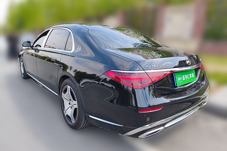 Used Mercedes-Benz Maybach S-Class 2024 Refresh S 480 4MATIC Rear Left 45 Deg