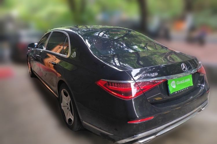 Used Mercedes-Benz Maybach S-Class 2024 Refresh S 480 4MATIC Rear Left 45 Deg
