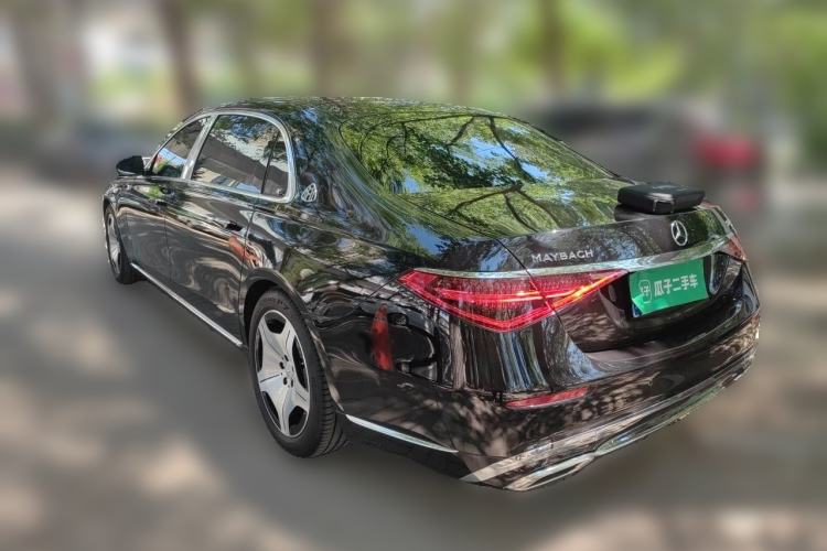 Used Mercedes-Benz Maybach S-Class 2024 Refresh S 480 4MATIC Rear Left 45 Deg