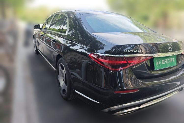 Used Mercedes-Benz Maybach S-Class 2024 Refresh S 480 4MATIC Rear Left 45 Deg